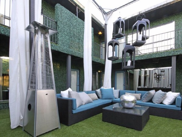 Àrea exterior de l'allotjament