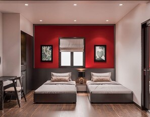 Kamar Twin | Minibar dan Wi-Fi gratis