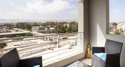 Hermoso departamento con terraza y vista a playa Chinchorro