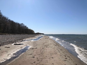 Nær stranden