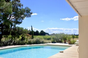 Seasonal outdoor pool - Le Clos Vitis - Chambres d'hôtes et gite (Violes)