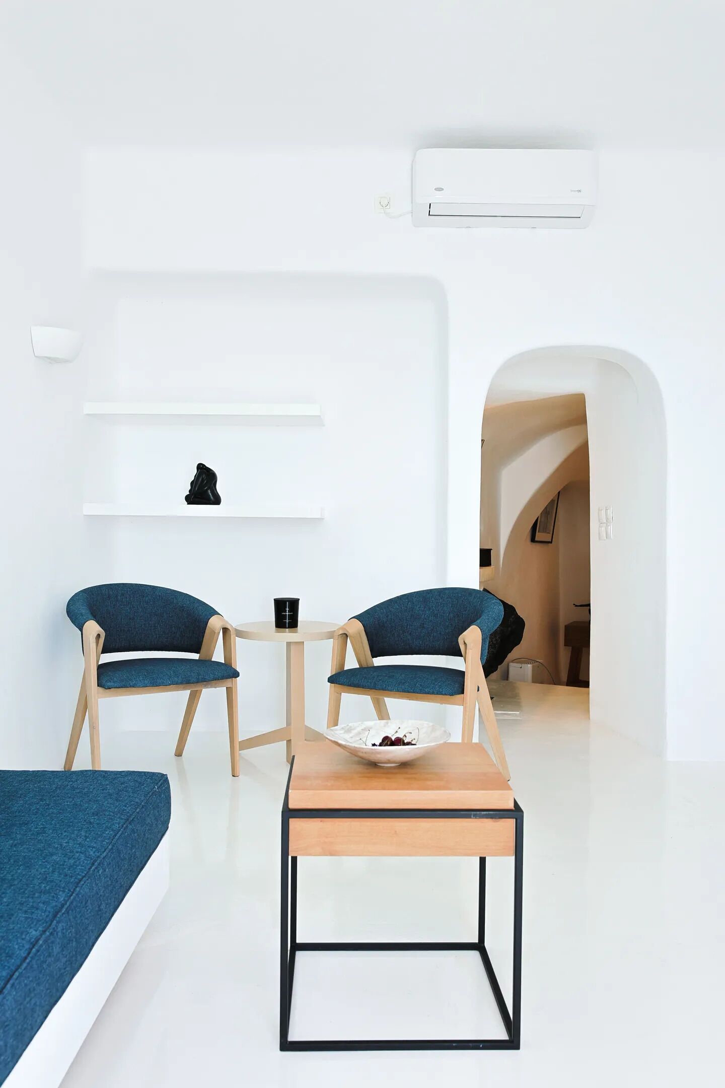 villa (niki) | living area | 32-inch smart tv with satellite channels, tv