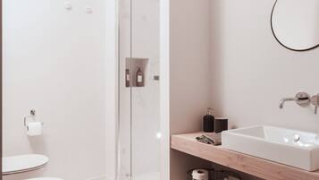 Douche, sĂšche-cheveux, bidet