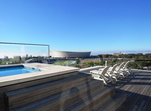 Rooftop pool