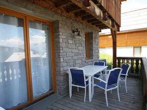 Balcony - Beautiful Chalet on the Edge of the Center of Pra Loup (Uvernet-Fours)