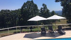 Outdoor pool - Modern Villa With Private Pool Located in the Southern Hills of the Ardeche (Payzac)