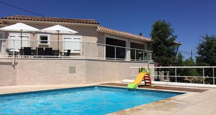 Modern Villa With Private Pool Located in the Southern Hills of the Ardeche