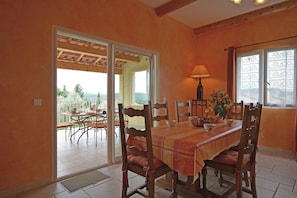 Dining - Tranquil Villa With Pool View (Saint-Laurent-de-Carnols)