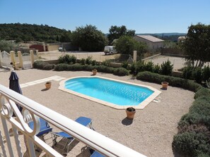 Pool - Tranquil Villa With Pool View (Saint-Laurent-de-Carnols)