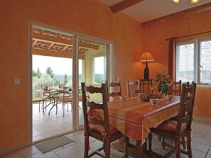 Dining - Tranquil Villa With Pool View (Saint-Laurent-de-Carnols)