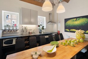 Apartment | Private kitchen | High chair - Located Near Maastricht Towards the Belgium Border (Eijsden)