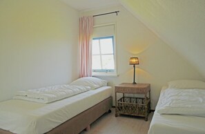 獨棟房屋 | 3 間臥室、布置獨特、床單