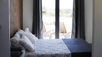 3 bedrooms, individually furnished, bed sheets