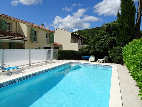 Villa in La Tour-sur-orb With Pool & Garden
