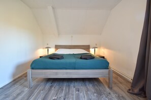 Hus | 4 soveværelser, individuel indretning, sengetøj