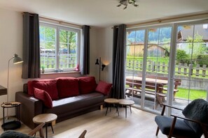 Apartment | Wohnzimmer | Kamin