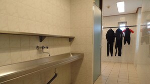 House | Bathroom | Shower - Holiday Home Near the North Sea Beach (Ellemeet)