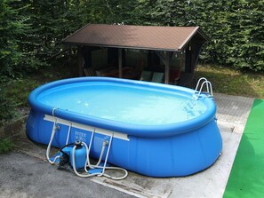 Outdoor pool - Hilltop Apartment in Aschau im Zillertal near Ski Area (Aschau Im Zillertal)