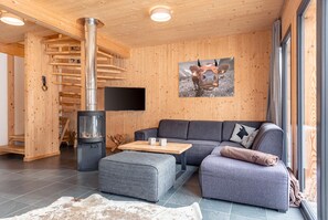 Living room - Modern Chalet With Sauna (Sankt Georgen am Kreischberg)