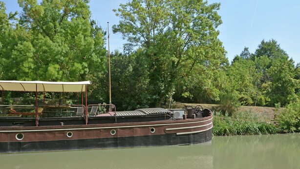 Exterior - Charming Boat in Villedubert With Terrace (Villedubert)