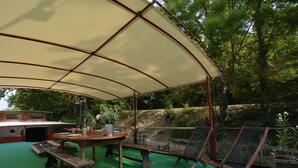 Balcony - Charming Boat in Villedubert With Terrace (Villedubert)