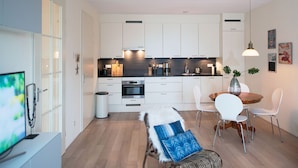 Private kitchen - Modern Apartment in the Centre of Scheveningen Near the Beach (The Hague)