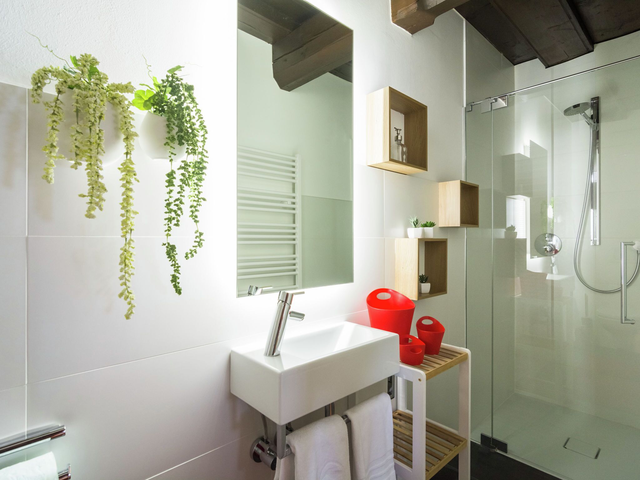 Chalet | Badezimmer | Badewanne, Handtücher