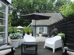 Balcony - Holiday Home in Bergen With Terrace, Garden, Lounge Set (Bergen)