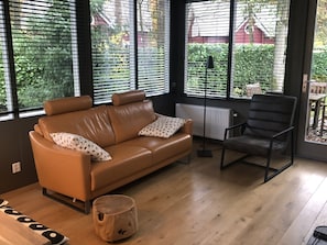 Huis | Woonkamer | Een open haard