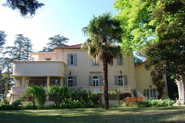 Mansion In Provence With Pool & Near Town - Valréas