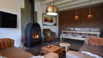 House | Living room | Fireplace