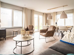 Living room - Spacious Bungalow in the Cosy Village (De Cocksdorp)