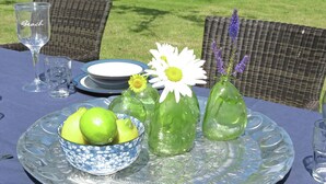 Dining - Detached House with Tennis Court & Large Garden near Beach of Groede (Groede)