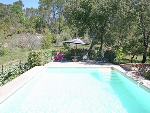 Outdoor pool - A Characteristic Detached House With Swimming Pool, Situated in a Green and Peaceful Area (Cotignac)