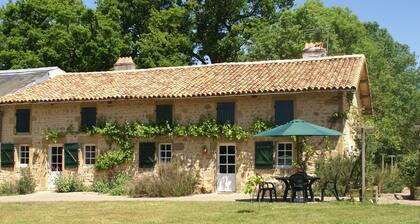 Holiday Home in Pressac With Swimming Pool, Pond, Heating