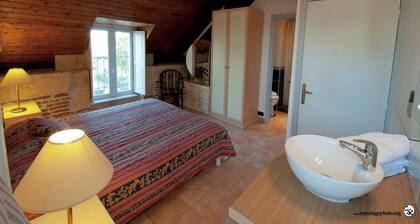 Roomy Apartment in Espalais With Garden