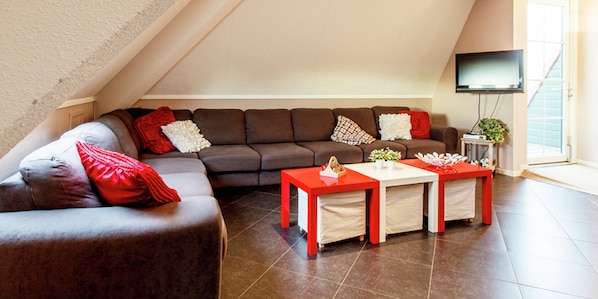House | Living room - Farm Located in a Beautiful Area of Friesland (Lollum)