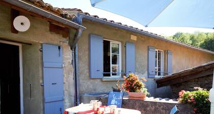 Detached, Authentic Holiday Home With Garden and Mountain Views in France