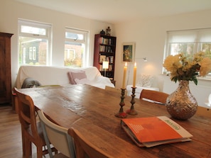 Dining - Romantic Holiday Home Directly on the Markermeer Lake With Waterfront Terrace (Schardam)
