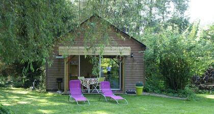 Cozy Chalet With Garden and Pond View