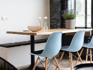 Dining - Stylish Holiday Home in Scheveningen With Balcony (The Hague)