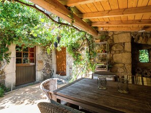 Villa | Balcony - Hillside Villa in Pourchères With Swimming Pool (Pourcheres)