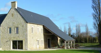 Cozy Farmhouse in Maisons With Fireplace