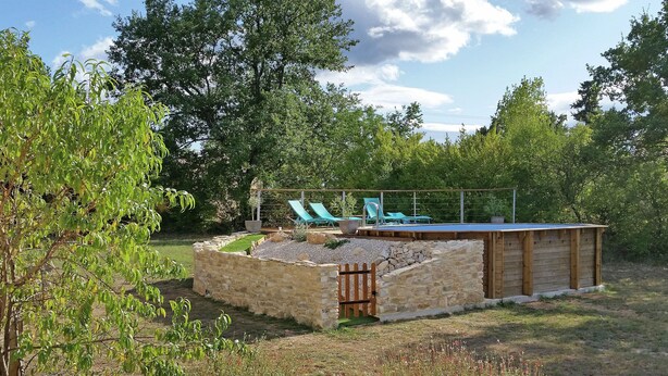 Villa | Pool | Outdoor pool - Cozy Villa in Saint-privat-de-champclos With Private Pool (Saint-Privat-de-Champclos)