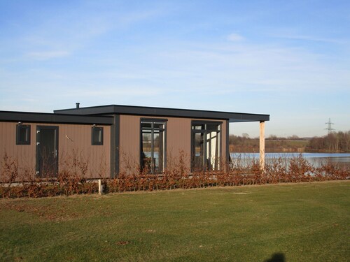 Modern Chalet With a View Over the Kraaijenberg Lakes