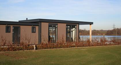 Modern Chalet With a View Over the Kraaijenberg Lakes