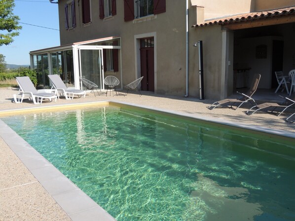 Pool - Holiday Home in Rasteau With Private Pool (Rasteau)