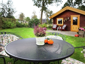 Balcony - Cottage near Lake & Forest with Garden in Gramsbergen (Gramsbergen)