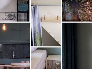 5 Schlafzimmer, individuell eingerichtet, Bettwäsche
