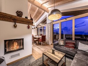Chalet | Living room - Nationalpark Chalet Dreiherrenspitze (Neukirchen am Grossvenediger)
